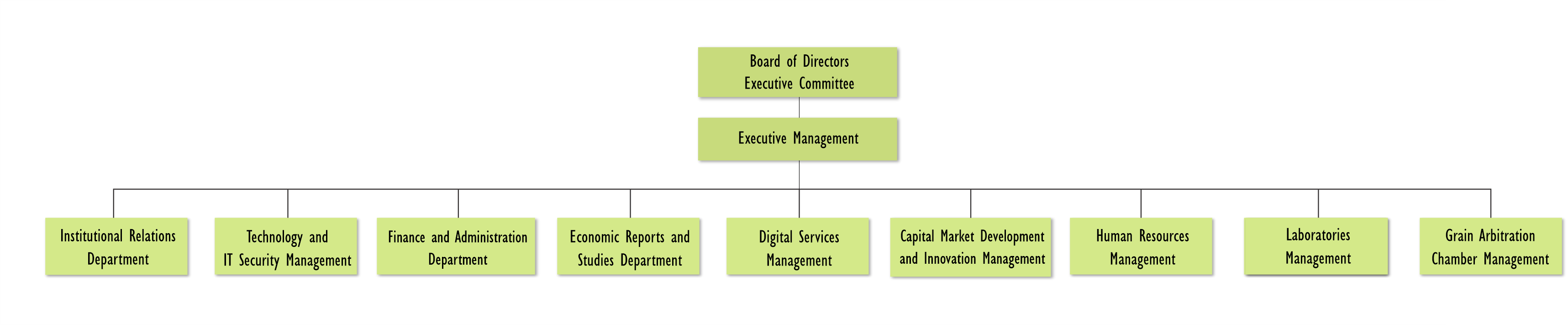 Organization chart Organization chart